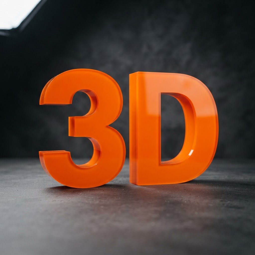 3D Lettering & Glow Signs